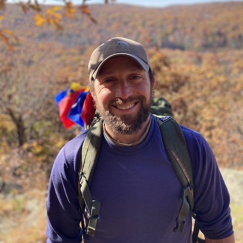 Andy Reinmann at Black Rock Forest